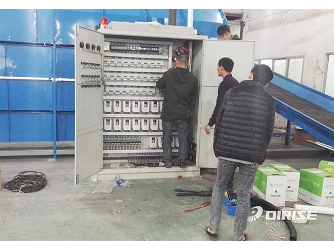 通用變頻器廠(chǎng)家德瑞斯應(yīng)用合作案例-分揀機(jī)